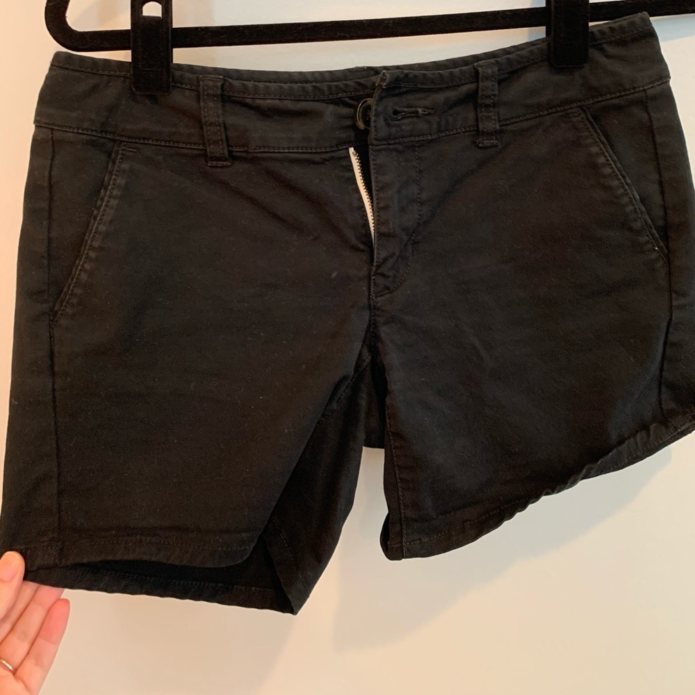 black AE shorts